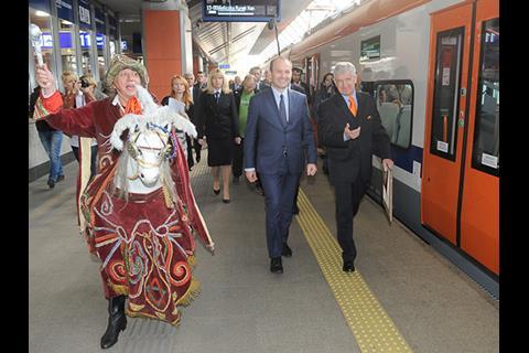 The Pesa Acatus Plus EMUs for Koleje Małopolskie were unveiled during November.